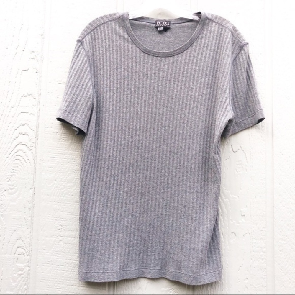 ⭐️⭐️⭐️⭐️⭐️BCBG Mens Grey Tee